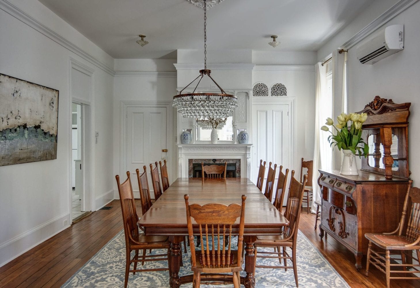 The Main House at The Ashley Rose is perfect for larger groups and families Here are some photos of our newly renovated dining room