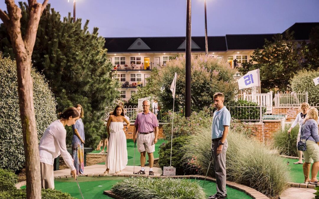 An evening of competitive putt-putt and a lifetime of memories.